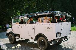 Mit dem HANOMAG Jeep über Mönchgut